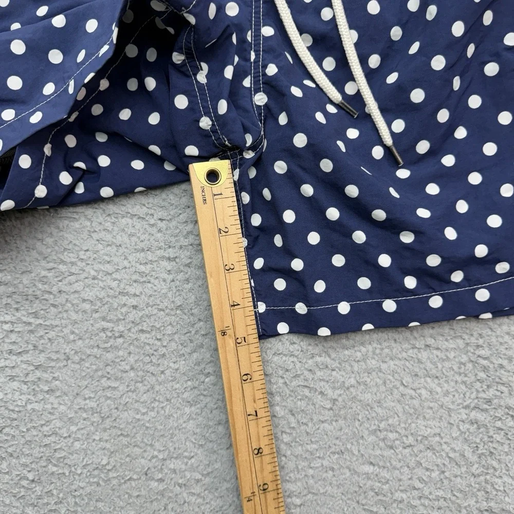 Polo Ralph Lauren Swim Trunks Men M Blue Polka Dots 5